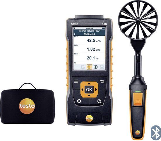 testo 440 Set 100 mm Windmeter