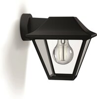 Philips Alpenglow - Wandlamp - Zwart - E27 - IP44 - Buiten