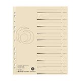 Herlitz 5971502 schutkaart Karton Beige A4 10 stuk(s)