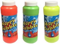 Basic Happy Bubble Bellenblaas Navulling 475 Ml Blauw