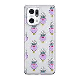 ERT GROUP mobiel telefoonhoesje voor Oppo FIND X5 PRO origineel en officieel erkend Disney patroon Ursula 003
