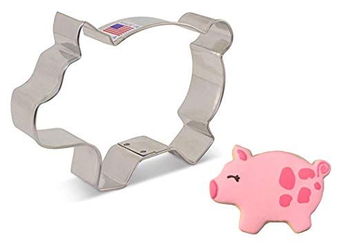Ann Clark Cookie Cutters Marranitos / Schattig Varken Koekjesvorm - 10,8 cm