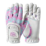 Wilson Staff Gouden Handschoen, Fit-All JR Handschoen, One Size, Voor adolescenten, Linkerhand, Blauw/Oranje, Microvezel synthetisch, WGJA00914