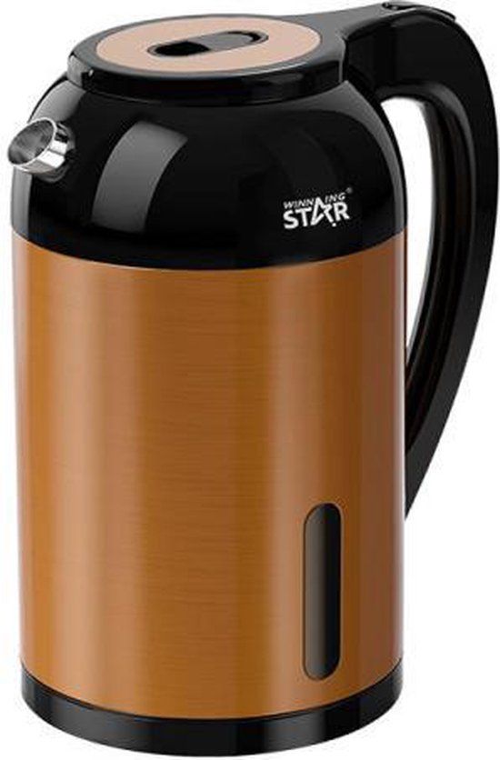 Winning Star St-6015 Waterkoker 2 Liter Bruin - Bruin - 1800 W