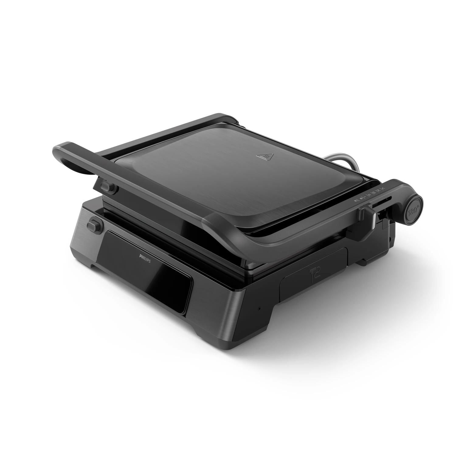 Philips 7000 Series Contactgrill - Zwart - 2200W - Touch Bediening