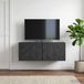 Maison Exclusive - Meuble TV mural 59,5 x 41 x 30 cm noir bois d'ingénierie