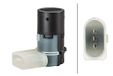 HELLA 6PX 358 141-061 Sensor, park distance control - Recht - 3-polig - Gestekt - Lakken mogelijk