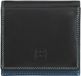 DuDu Flavio Portemonnee Leder 9.5 cm - Unisex - Staand formaat - black pop
