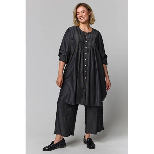 Gozzip tuniek Plus Size - zwart