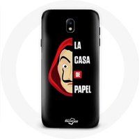 Maniacase Etui voor Samsung Galaxy J5 2017 La casa de papel Logo en masker