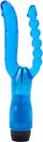 CalExotics Dual Penetrator Vibrator - Blauw