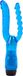 CalExotics Dual Penetrator Vibrator - Blauw