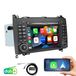 Hexinex Universal 7" HD-radio upgrade pour Mercedes-Benz, avec DAB+, CarPlay et Android Auto