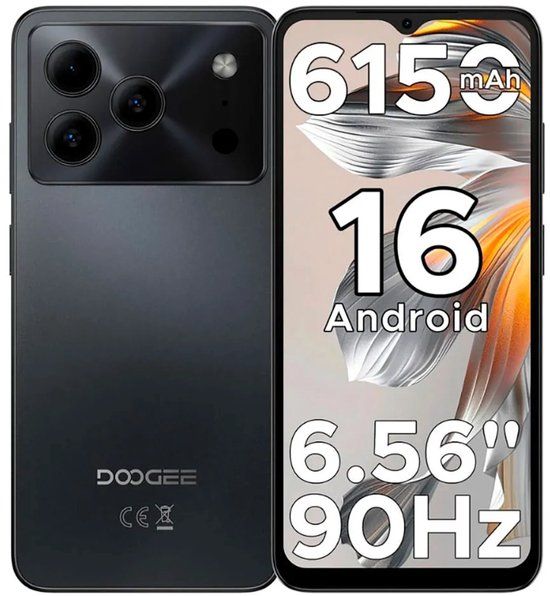 DOOGEE Note 56 3GB/64GB 6.56" Black