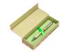 BELIUS Balpen INK DREAMS aluminium kleur matcha groen en roze zilver print binnen inkt blauw design box