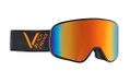 Black Crevice Unisex Skibril Schladming Groen Maat L