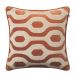 Chhatwal & Jonsson Varanasi 50x50 cm Terre cuite-hâlé Housse de coussin