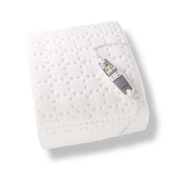 Inventum HL197V Elektrische Onderdeken - Fleece - Wit - 1 Persoons