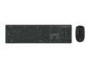 Conceptronic ORAZIO01PT Toetsenbord Inclusief Muis Kantoor RF Draadloos QWERTY Portugees Zwart