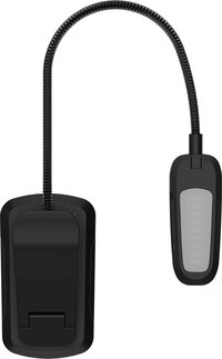 Ansmann Universele Led Lamp Met Clip Zwart - 5W - Batterij - 98cm