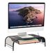 Mind Reader 'Raise' Metalen Mesh PC Laptop IMac Computer Monitor Stand Met Lade, Zwart