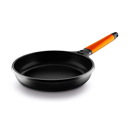 Fundix Castey Inductie-koekenpan met afneembare handgreep - 28 cm - Oranje