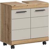 Xonox.Home Wastafelonderkast Scout Evoke eiken imitatie B/H/D: 60x60x34 cm