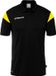 Uhlsport Squad 27 Polo Heren - Zwart / Limoen | Maat: M