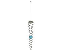 Nature's Melody Windgong Crystal Vortex Spinner 30 Cm Rvs Aqua