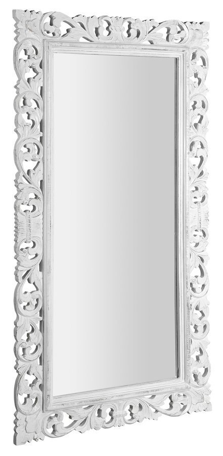 Sapho Scule spiegel met houten lijst 80x150 wit