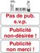Exacompta 67040E Picto adhésif public Rouge Vinyl 100 mm x 10 cm x 130 cm