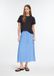 comma Midirok met Plissévouwen lichtblauw