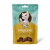 KITTY Cat Praliné rundvlees & garnalen, 10 x 50 g (grote verpakking), zachte lekkernijen voor katten, graanvrije snack met hoog vleesgehalte en taurine