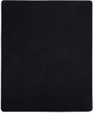 vidaXL Drap housse jersey 90x200 cm coton noir