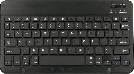 Mobiparts Bluetooth Keyboard Case / - / - / Zwart