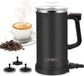 Wan GmbH Mousseur à lait électrique 500W - 4-en-1 pour mousse de lait chaude et froide, 350 ml
