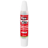Fixo Lijm vloeibare lijm voor school, transparant, met applicator, 2-in-1, 35 g