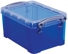 Really Useful Box Stapelbare opberg blauw 0 7 l 155 x 100 x 80 mm