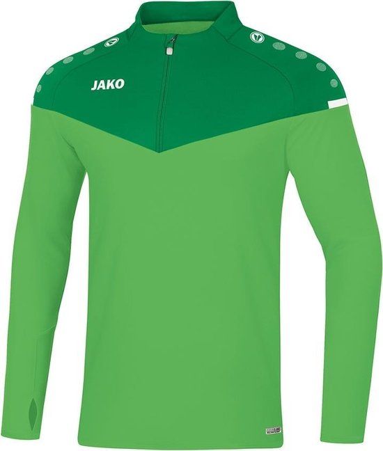 Jako - Champ 2.0 Junior Zip Top - Groen - Maat 164 - Unisex