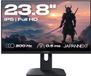 JAPANNEXT Gaming Monitor 23.8" IPS Full HD (1920x1080) 200Hz 0.5ms