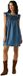 Pepe Jeans Cindy Mouwloze Jurk Blauw Lyocell Lang L Vrouw