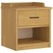 VidaXL Gangbankje SANDNES 45x40x50 cm massief grenenhout