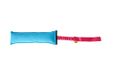 DINGO Teether Agility Bungee Onderwijs Speelgoed, 8 x 27 cm, Blauw