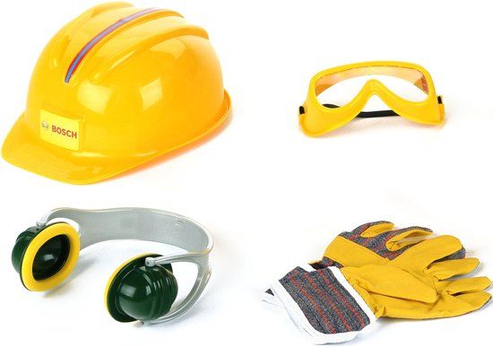 Klein Toys Bosch - 4-delige accessoire set - Geel
