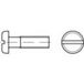 Toolcraft schroef M6 35 mm platte kop staal 200 stuk(s)
