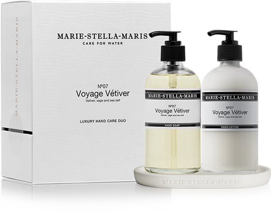 Marie-Stella-Maris No.7 Voyage Vetiver Gift Set - 250 ml + 250 ml + Tray