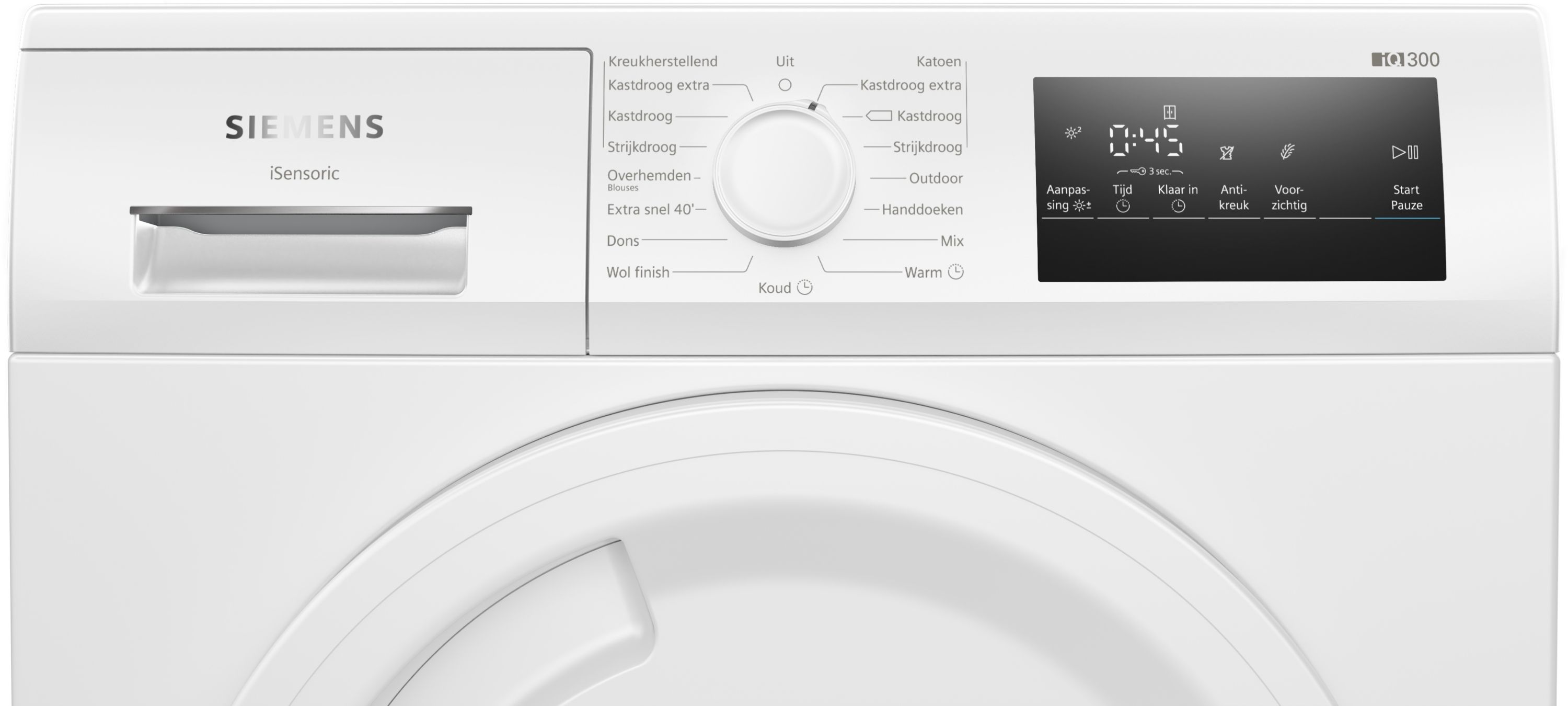 Siemens WT43H200NL Warmtepompdroger - A++ - Wit