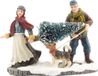 Luville - Carrying a tree - Kersthuisjes & Kerstdorpen