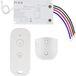 Ledkia – Interrupteur simple télécommandé RF – Contrôle à distance – Dimensions 80x34x19 mm – Pour luminaires LED