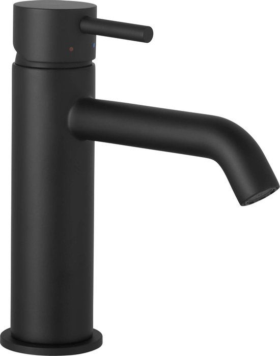 Saqu Eurotrend Wastafelkraan - Mat Zwart